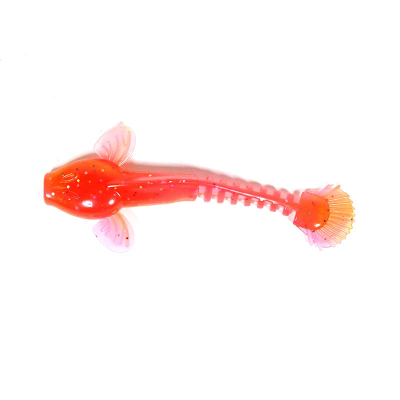 5pcs Bionic Bait Soft Bait Flat Tailed Bobber Bargain