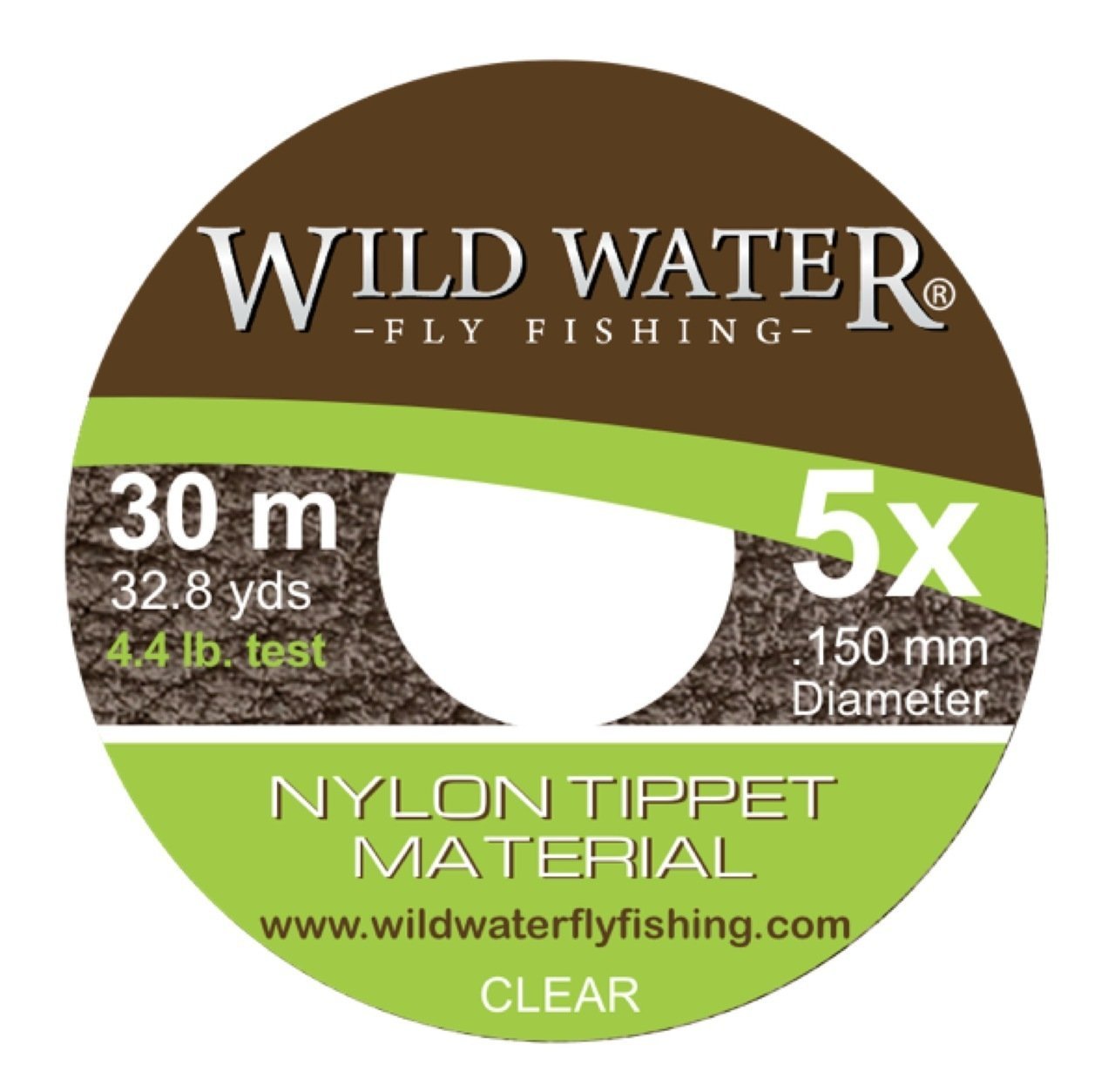 Bobina de tippet de nailon 5X, 30 m | Pesca con mosca en aguas bravas