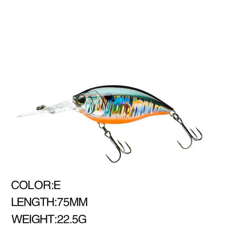 75mm Deep Diving Crankbait Bobber Bargain