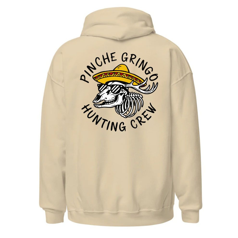 Pinche Gringo Hunting Crew Hoodie