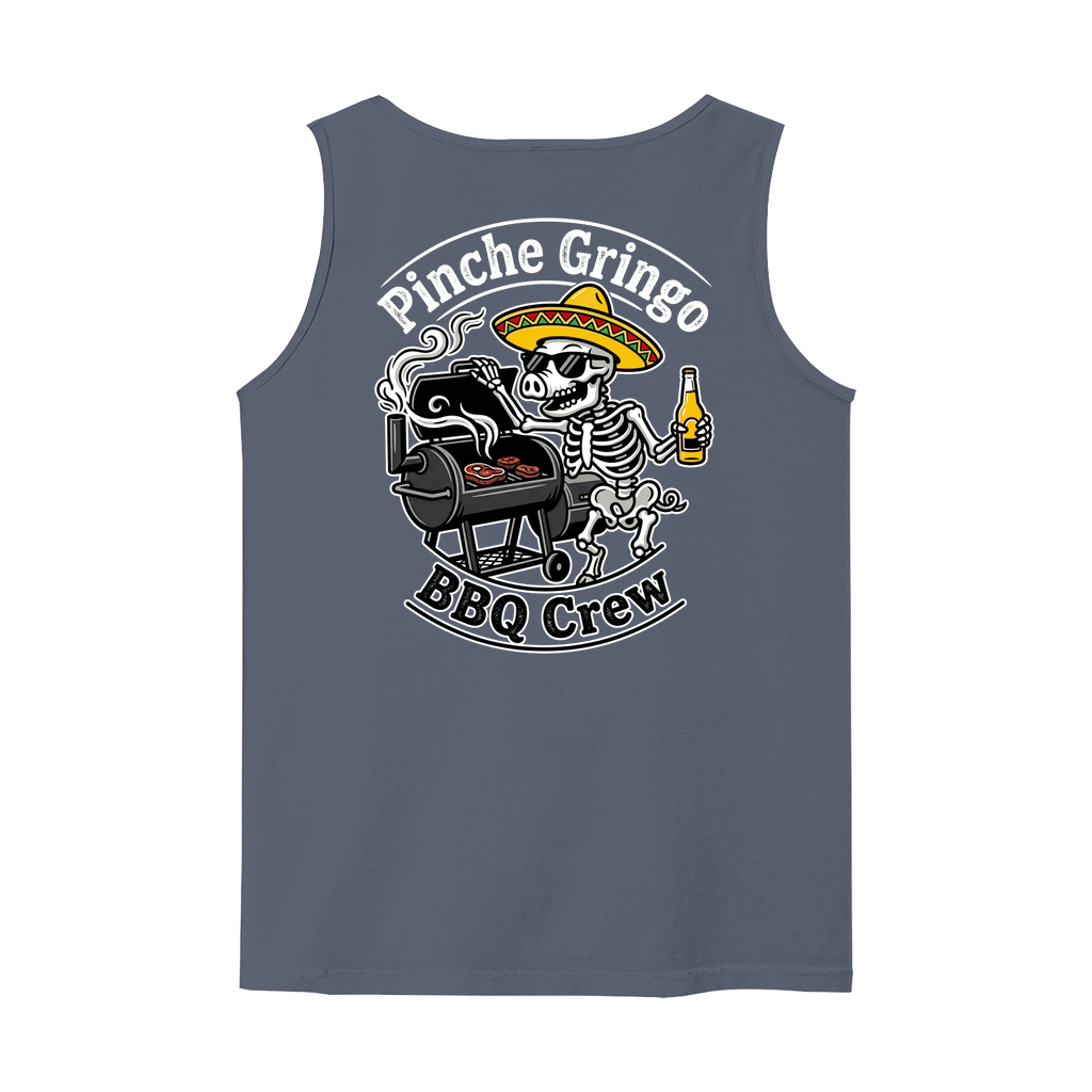 Pinche Gringo BBQ Crew Smoker Tank Tops