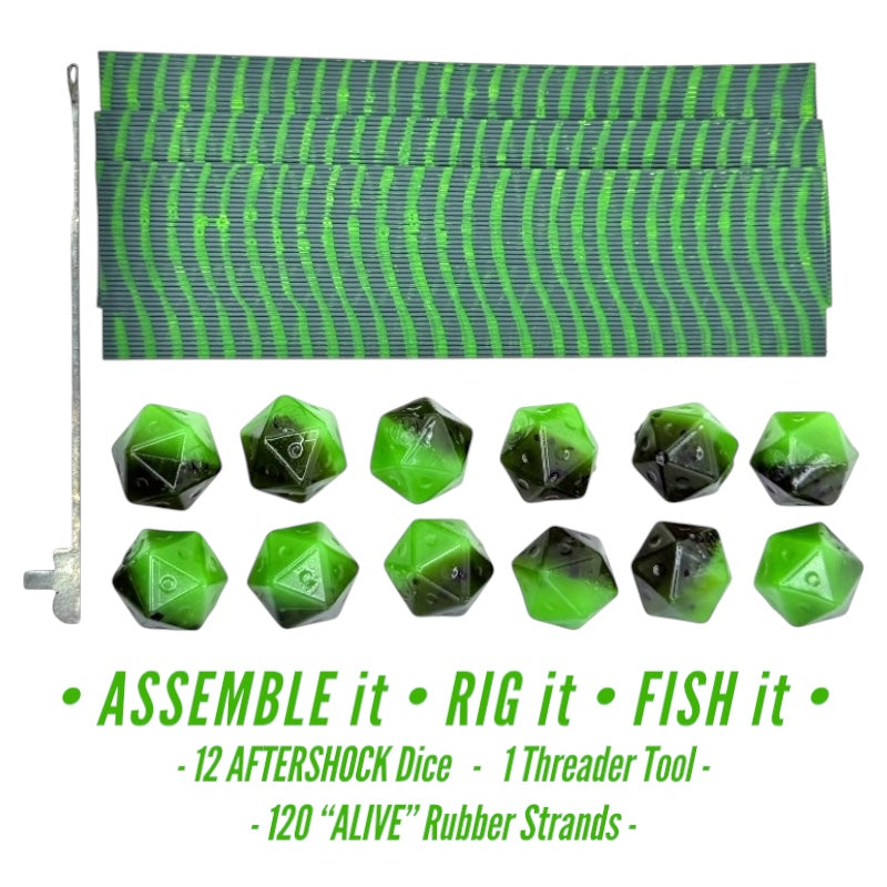 AFTERSHOCK DIY Pack - (Fuzzy Dice Baits)