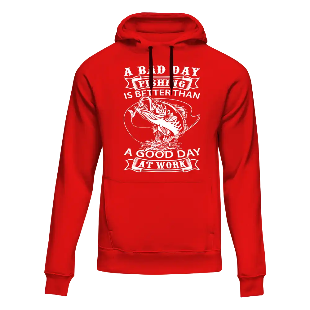 A Bad Day Fishing Unisex Hoodie