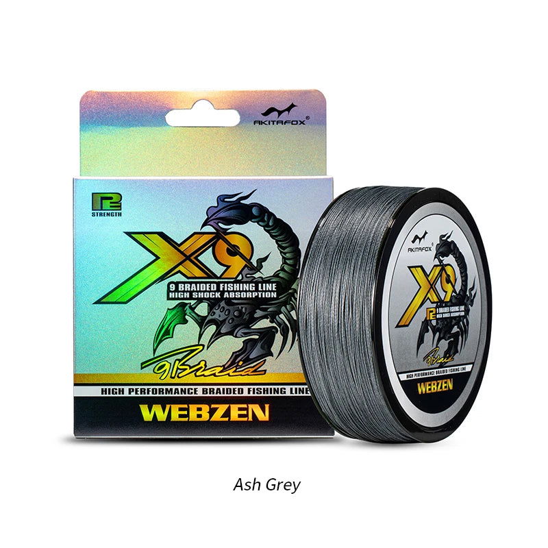 Akitafox X9 Braided Line (100m) Bobber Bargain