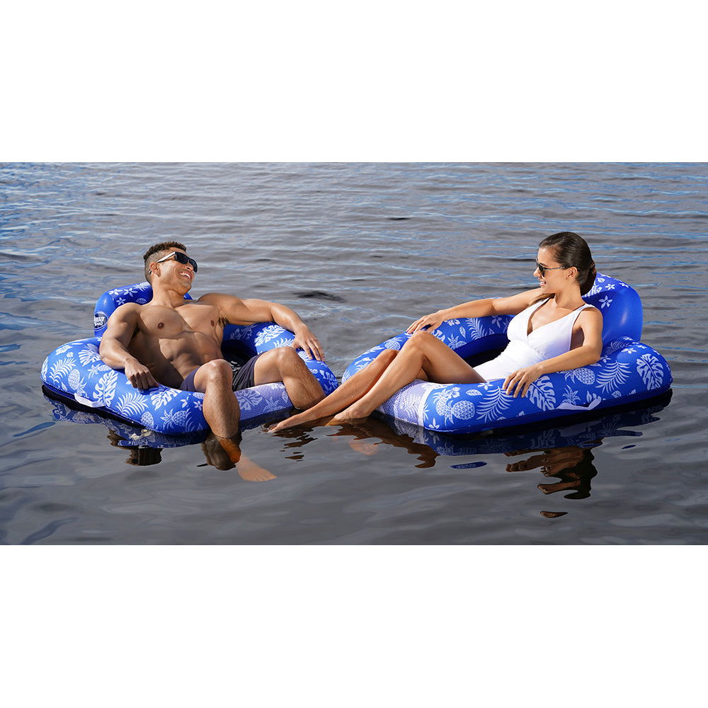 Aqua Leisure Convertible Lounge & Caddy Bobber Bargain