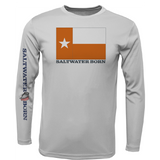 Burnt Orange Texas Long Sleeve UPF 50+ Dry-Fit Shirt