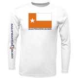 Burnt Orange Texas Long Sleeve UPF 50+ Dry-Fit Shirt
