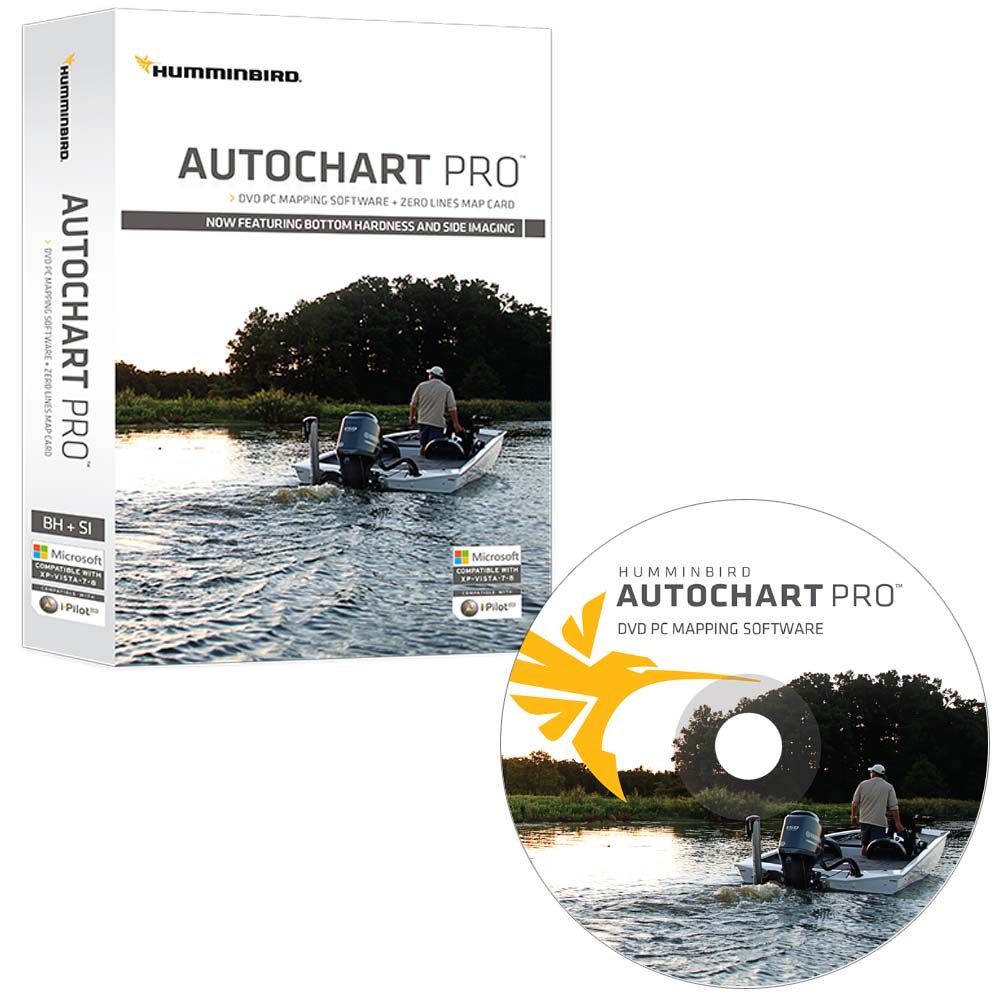 AutoChart PRO Zero Lines Map Card Bobber Bargain