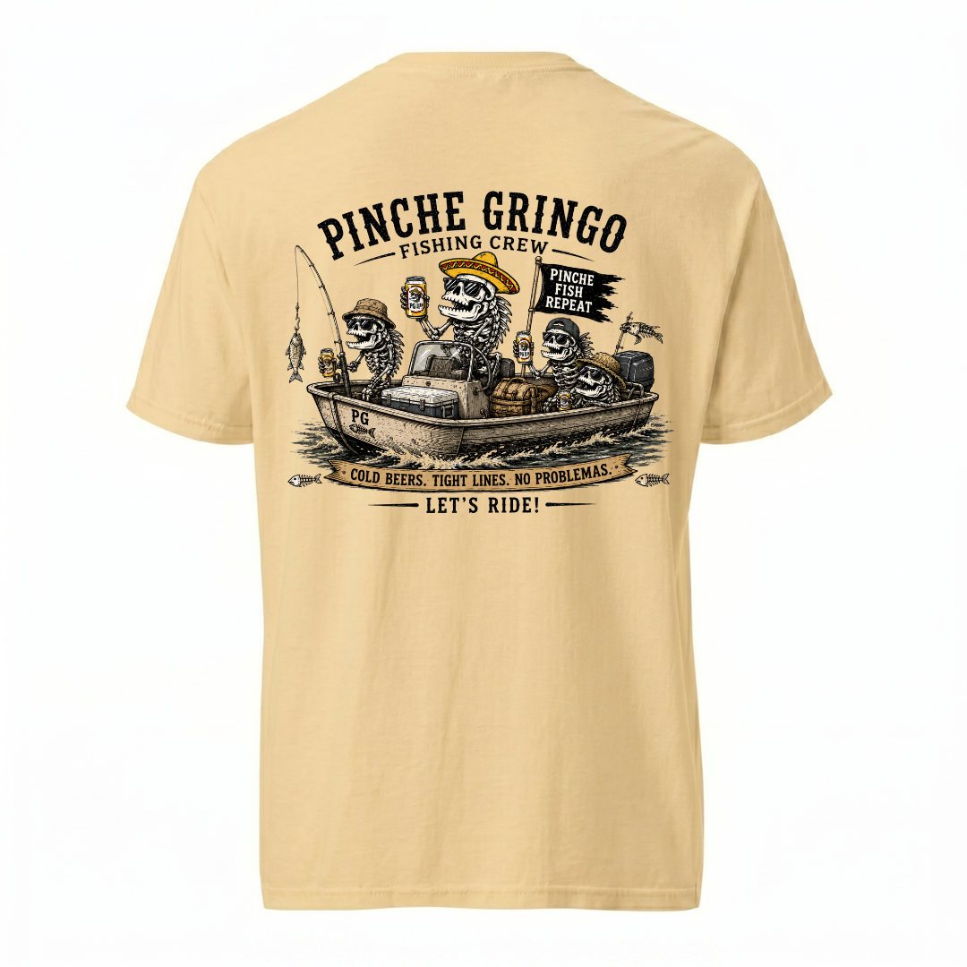 Pinche Gringo Fishing Crew Pinche Fish Shirt