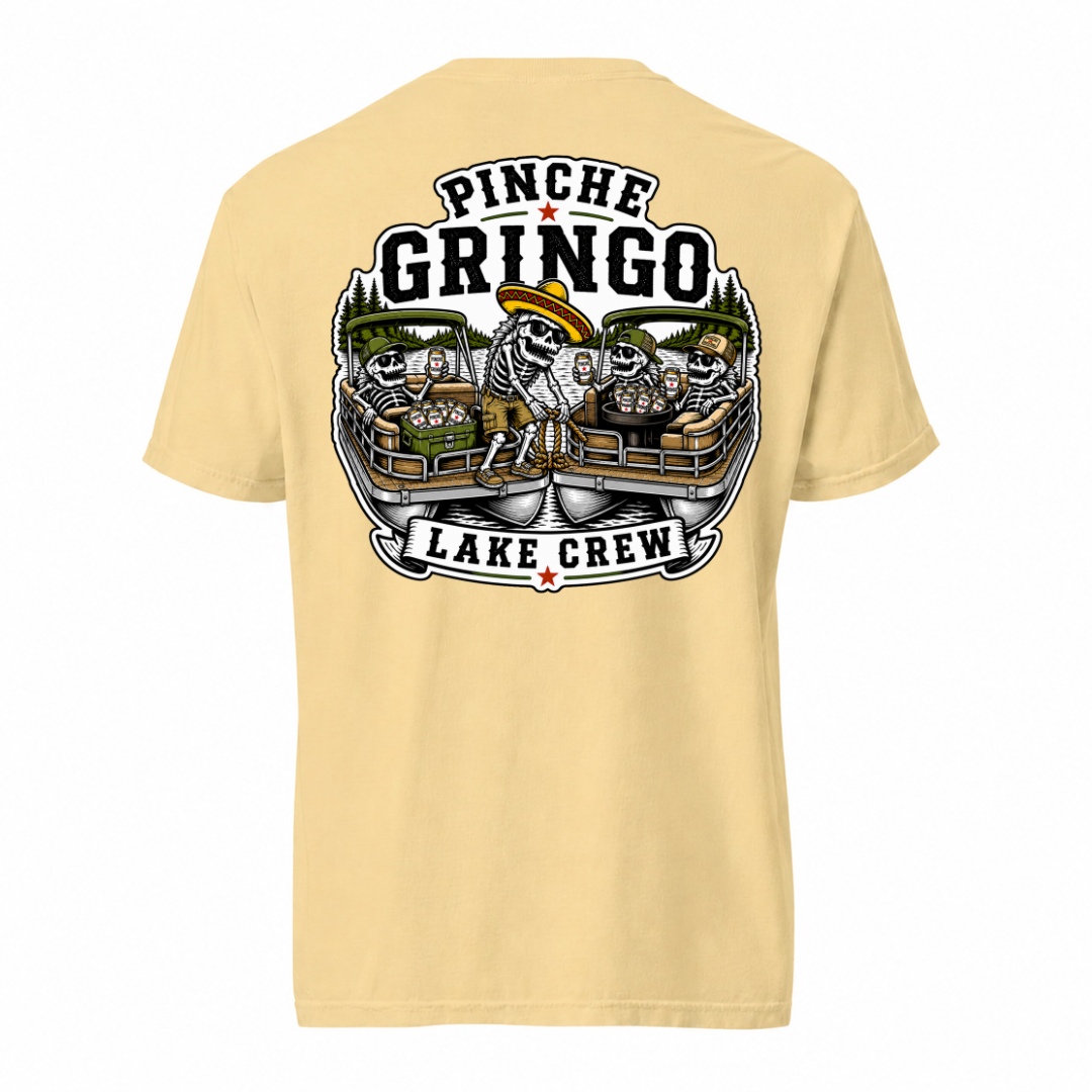 Pinche Gringo Lake Crew Floating party Shirt