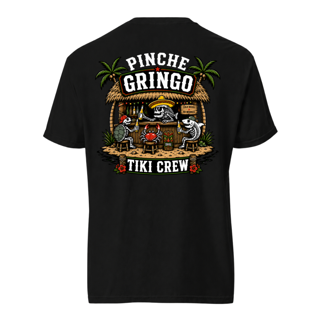 Pinche Gringo Tiki Crew Shirt