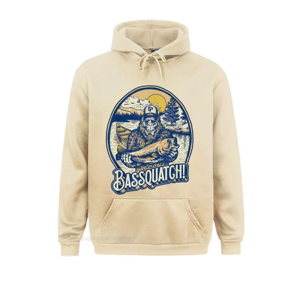 Bassquatch Angler Hoodie Bobber Bargain