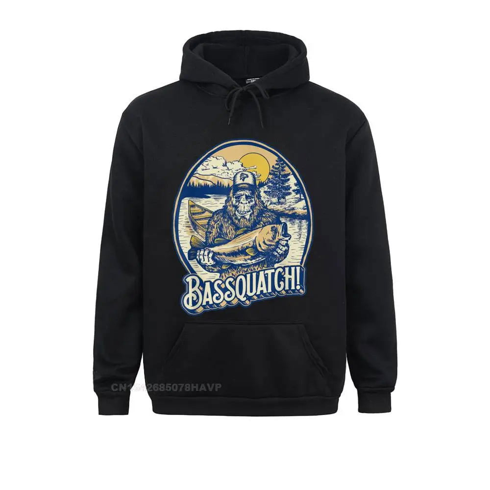 Bassquatch Angler Hoodie Bobber Bargain