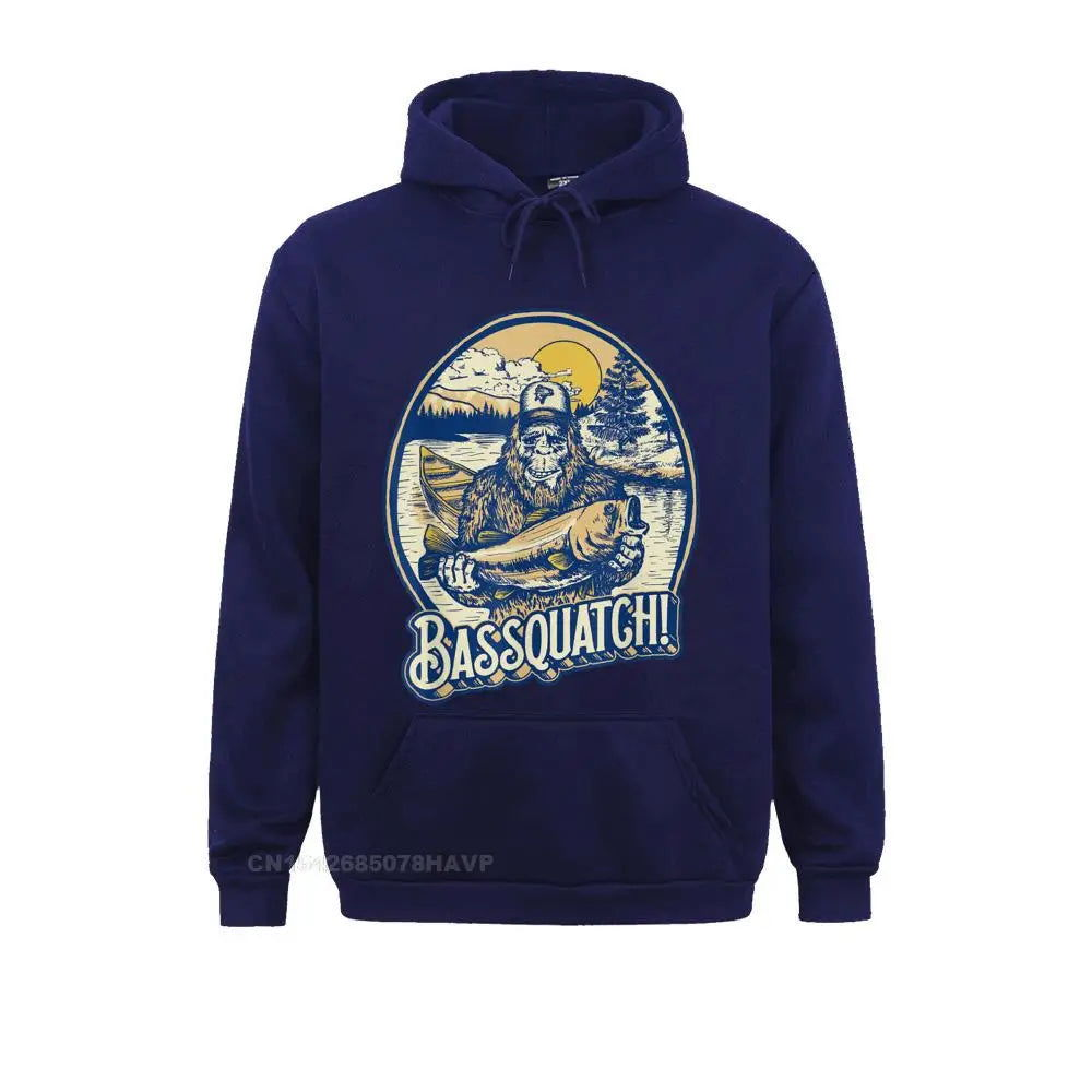 Bassquatch Angler Hoodie Bobber Bargain