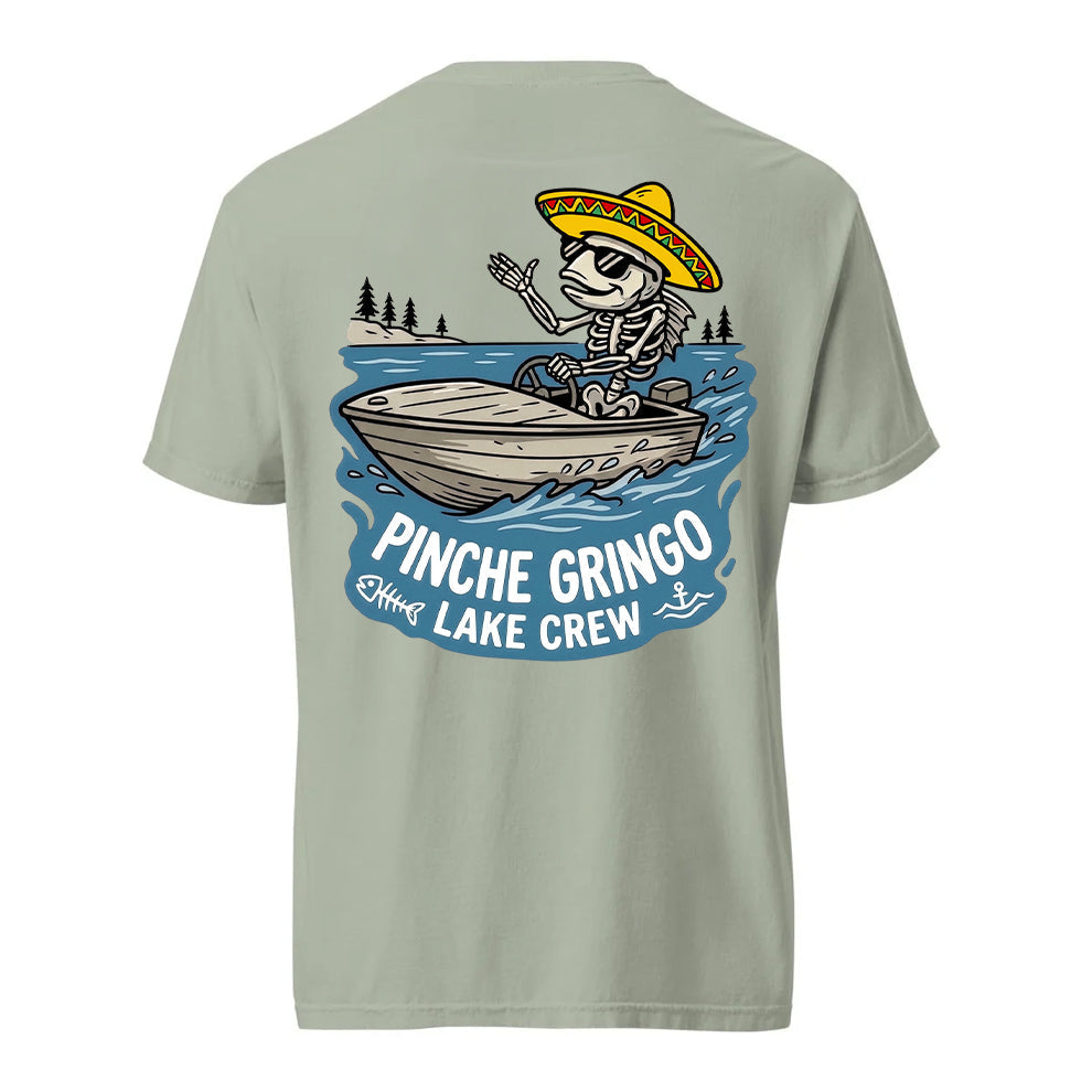 Pinche Gringo Lake Crew Shirt