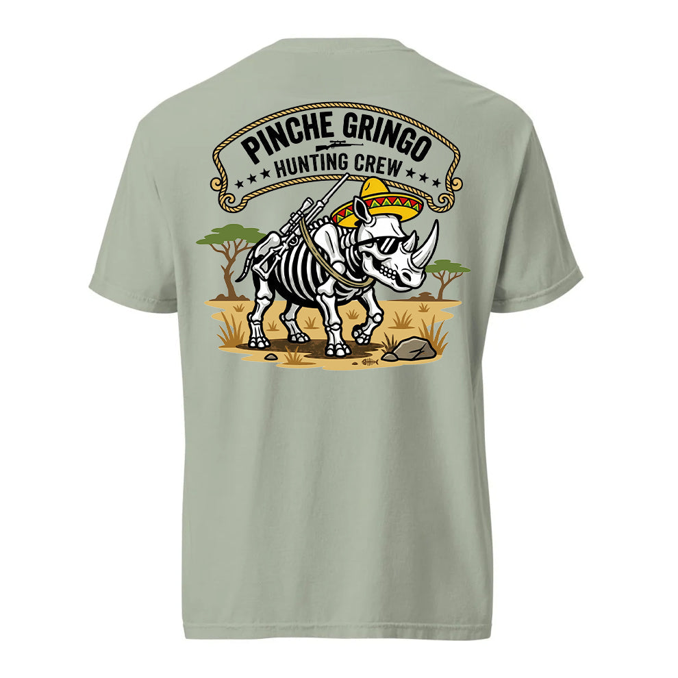 Pinche Gringo Hunting Crew Rhino Shirt