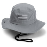 Bayou Full Brim American Flag Boonie Hat (Floats)