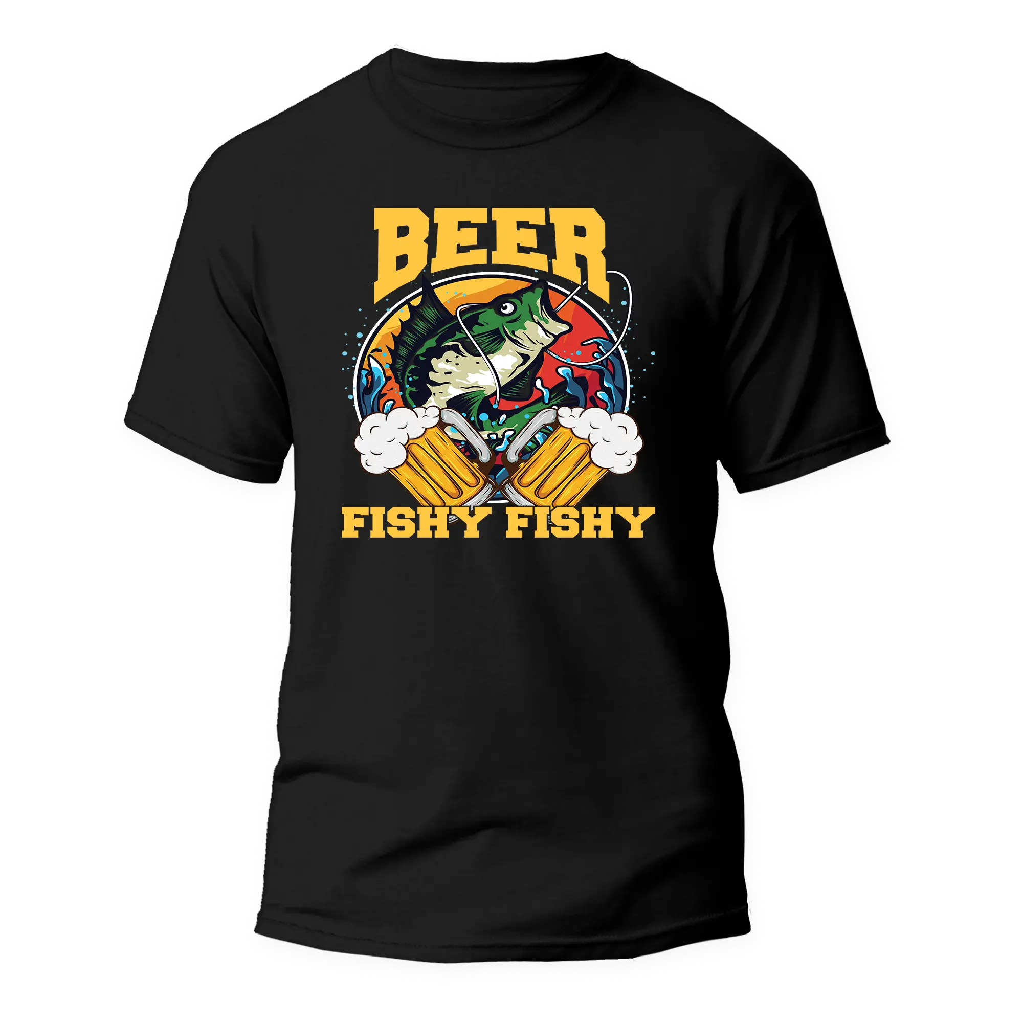 Beer Fishy Fishy 2 Man T-Shirt