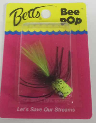 Betts Bee Pop (Chartreuse) Bobber Bargain