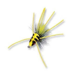 Betts Falls Fish Head (Black/Chart and White Speckle, 12/card, SPL) Bobber Bargain