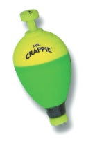 Betts Mr.Crappie Snap-on Pear (Weighted, 50ct) Bobber Bargain