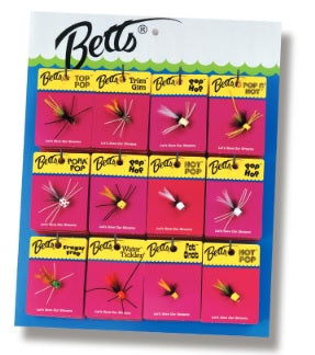Betts Panfish Display Assortment (72ct) Bobber Bargain