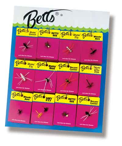 Betts Panfish Display Assortment (72ct) Bobber Bargain