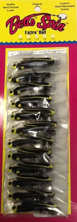 Betts Spin 1/16 Fishing Lures 12/cd Bobber Bargain