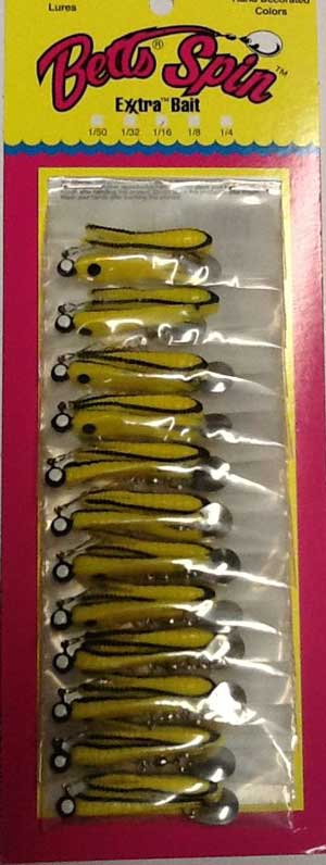 Betts Spin 1/8 Fishing Lures 12/cd Bobber Bargain