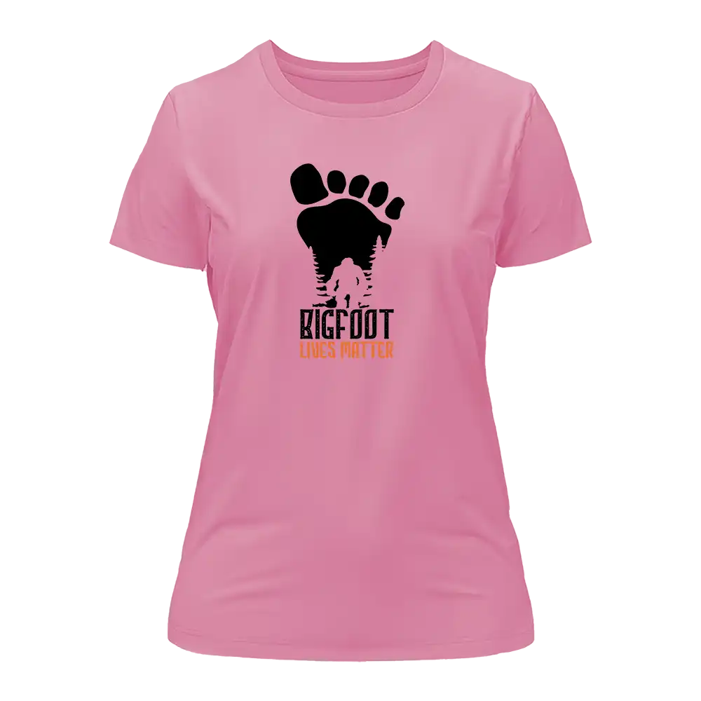 Bigfoot Lives Matter T-Shirt for Women