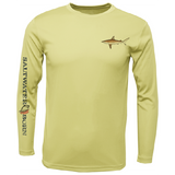 Clean Blacktip Long Sleeve UPF 50+ Dry-Fit Shirt