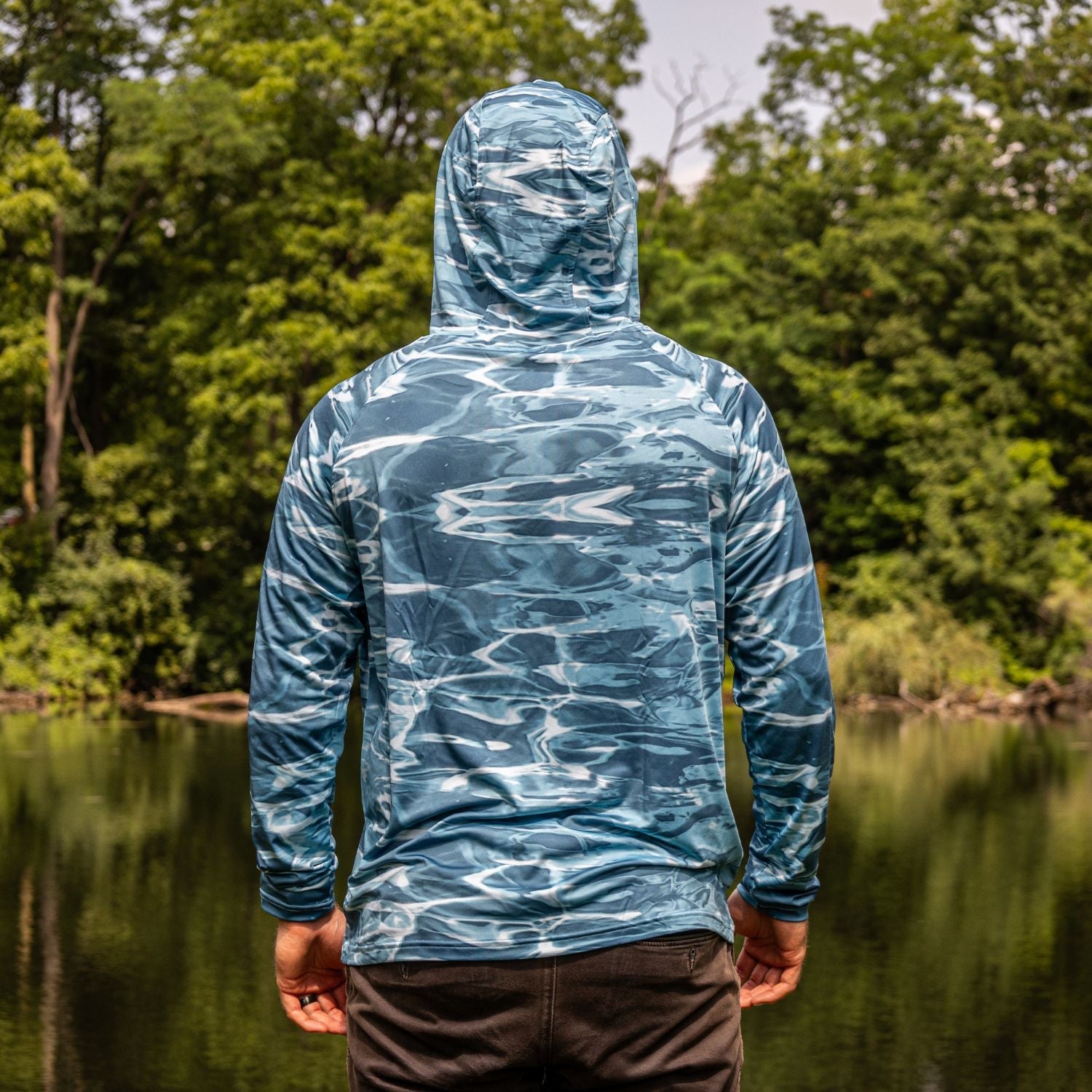 Camisa de pesca con capucha y manga larga Reaction Tackle FPS UPF 50+