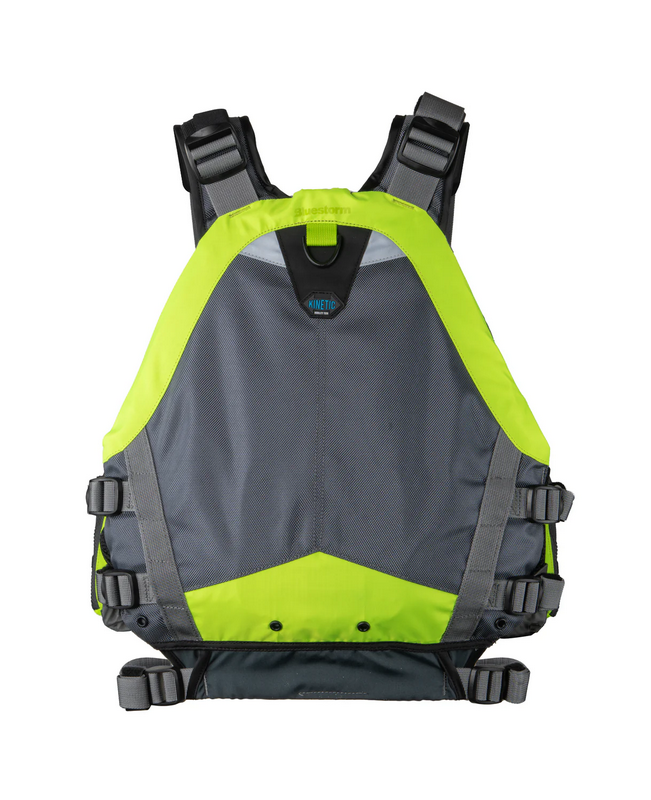 Bluestorm Kinetic Kayak Fishing Vest - Hi-Vis Bobber Bargain