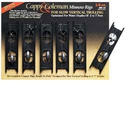 BnM Capps and Coleman Minnow Rigs 6/Card Bobber Bargain