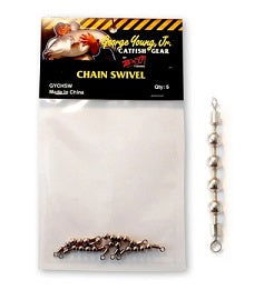 BnM Catfish Gear Swivels & Sinker Slides (3-Way, Chain, Pro Series) Bobber Bargain