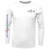 SK Bonefish on Chest Long Sleeve UPF 50+ Dry-Fit Shirt