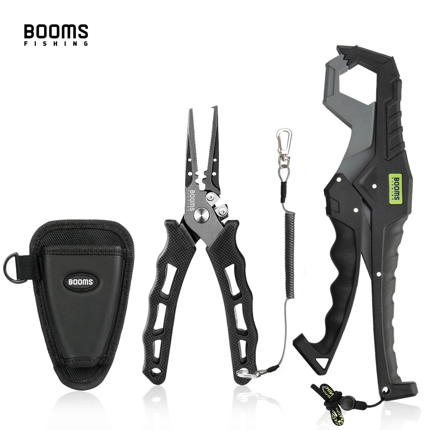 Booms Fishing Angler's Guardian Tool Set (Pliers & Gripper, Lanyard & Sheath) Bobber Bargain