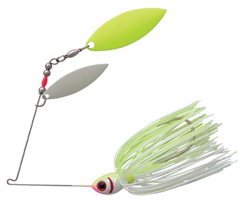 Booyah Glow Blade Double Willow Spinnerbait Bobber Bargain