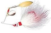 Booyah Wounded Bucktail Spinner 1/8 White Bobber Bargain