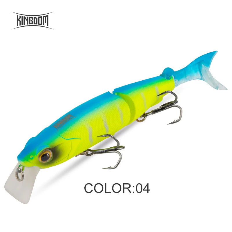 BtForce Multi-Jointed Minnow Swimbait Bobber Bargain