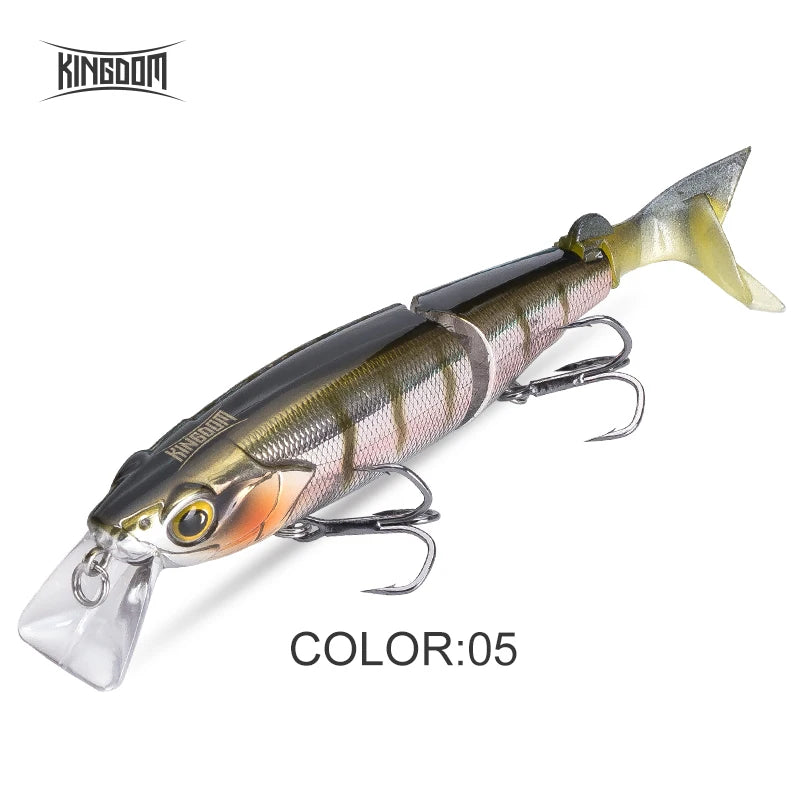 BtForce Multi-Jointed Minnow Swimbait Bobber Bargain