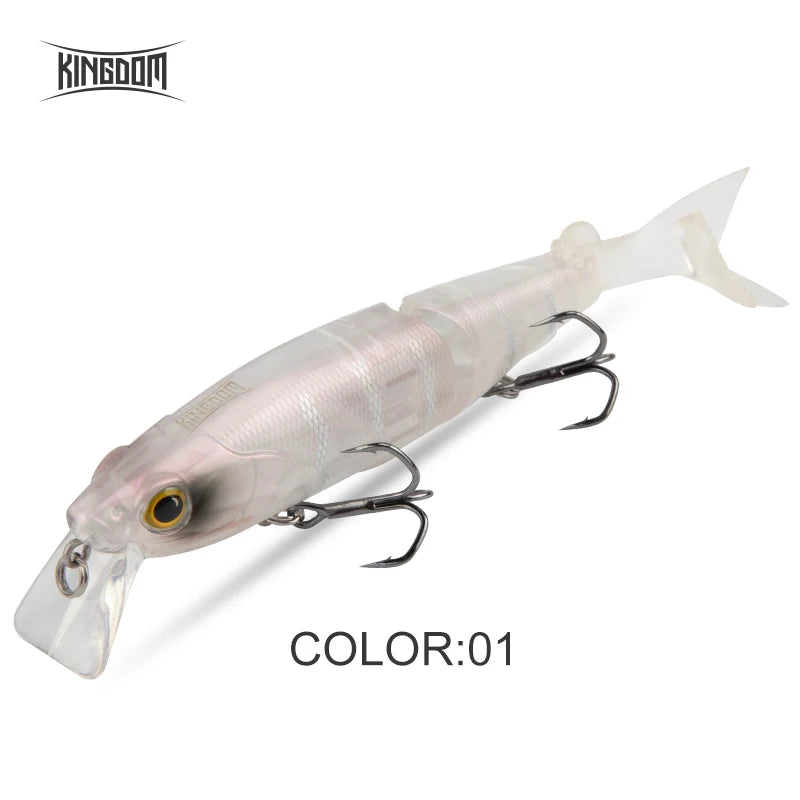 BtForce Multi-Jointed Minnow Swimbait Bobber Bargain