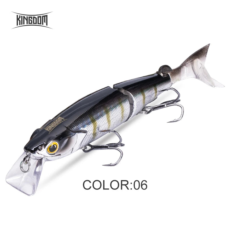 BtForce Multi-Jointed Minnow Swimbait Bobber Bargain