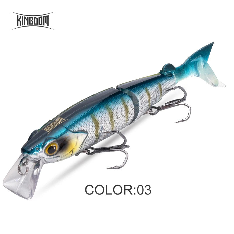 BtForce Multi-Jointed Minnow Swimbait Bobber Bargain