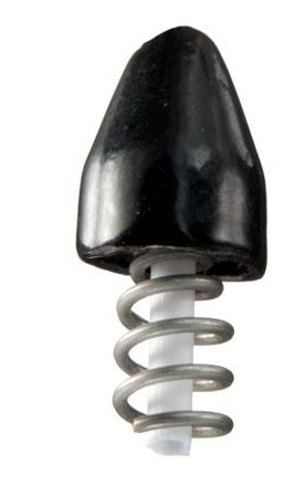 Bullet Weight Screw-in Sinker Black - Assorted Weights, 2ct or 4ct Options Bobber Bargain