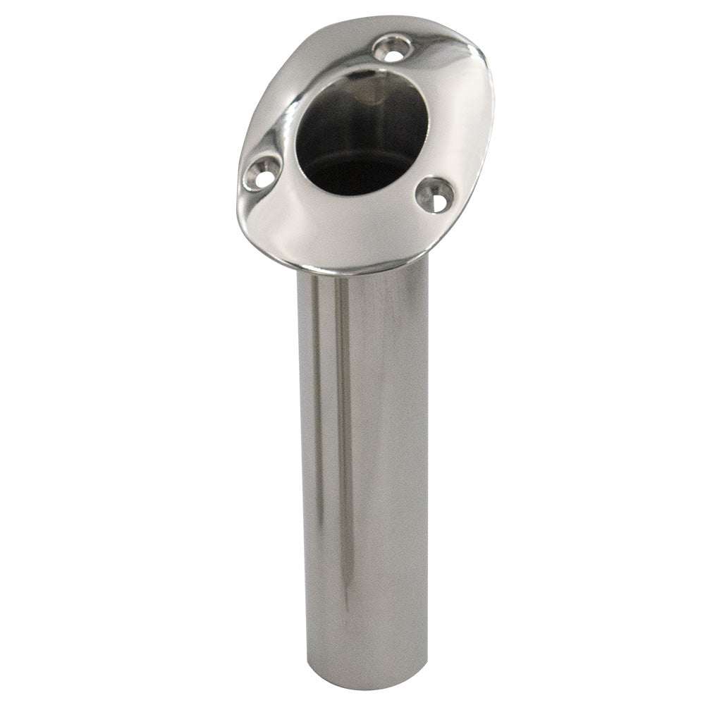 C.E. Smith 80 Series Flush Mount Rod Holder - Stainless Steel - Swivel & Cast Bottom Bobber Bargain