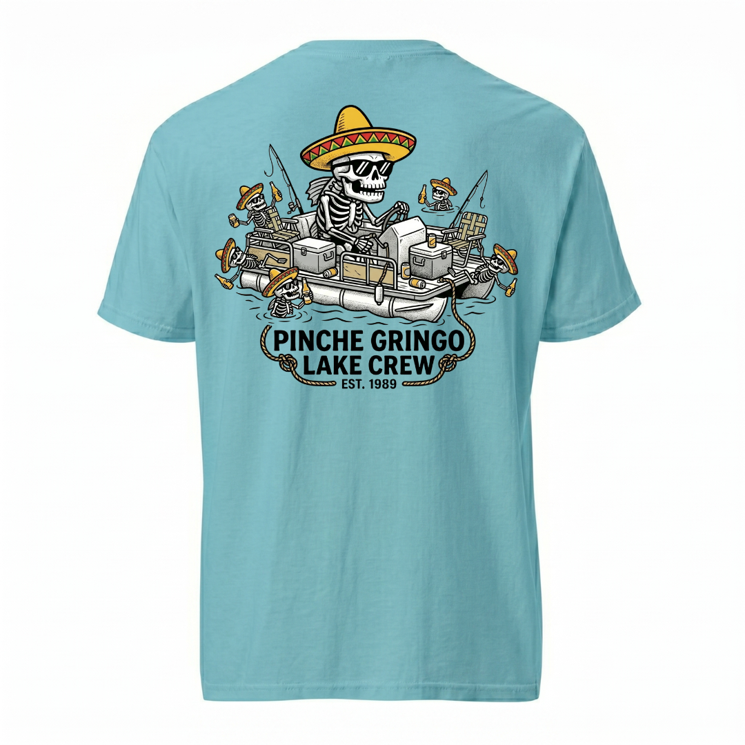 Pinche Gringo Lake Crew Booze Cruise Shirt