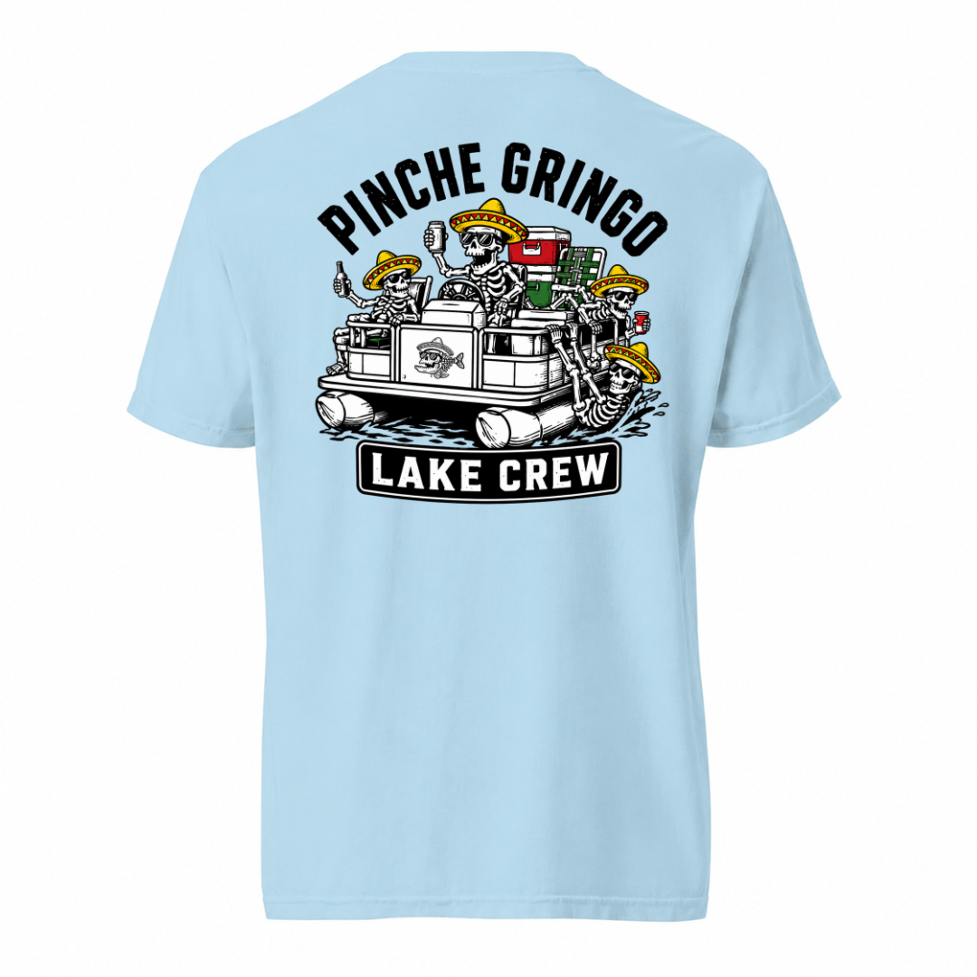 Pinche Gringo Lake Crew Pontoon Shirt