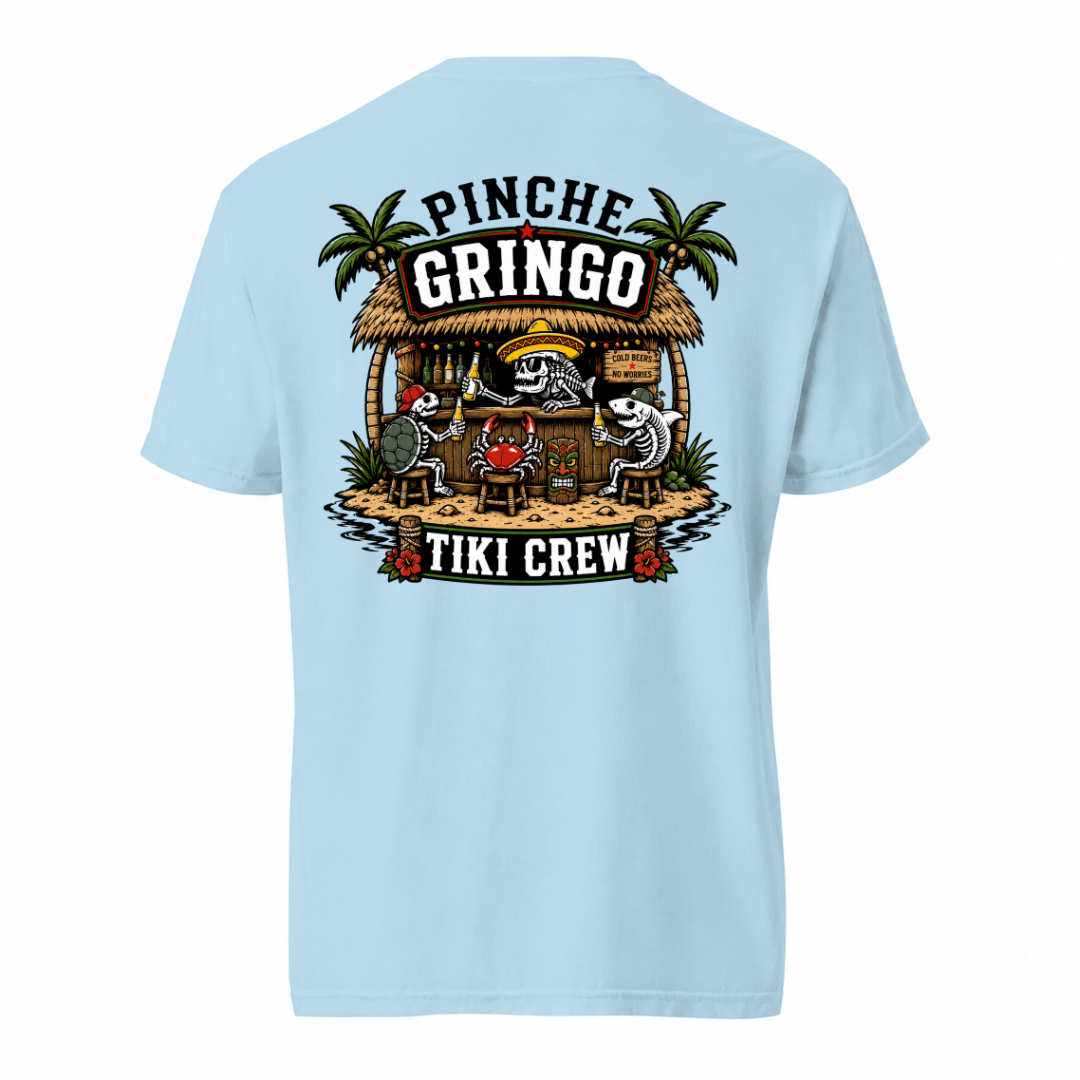 Pinche Gringo Tiki Crew Shirt