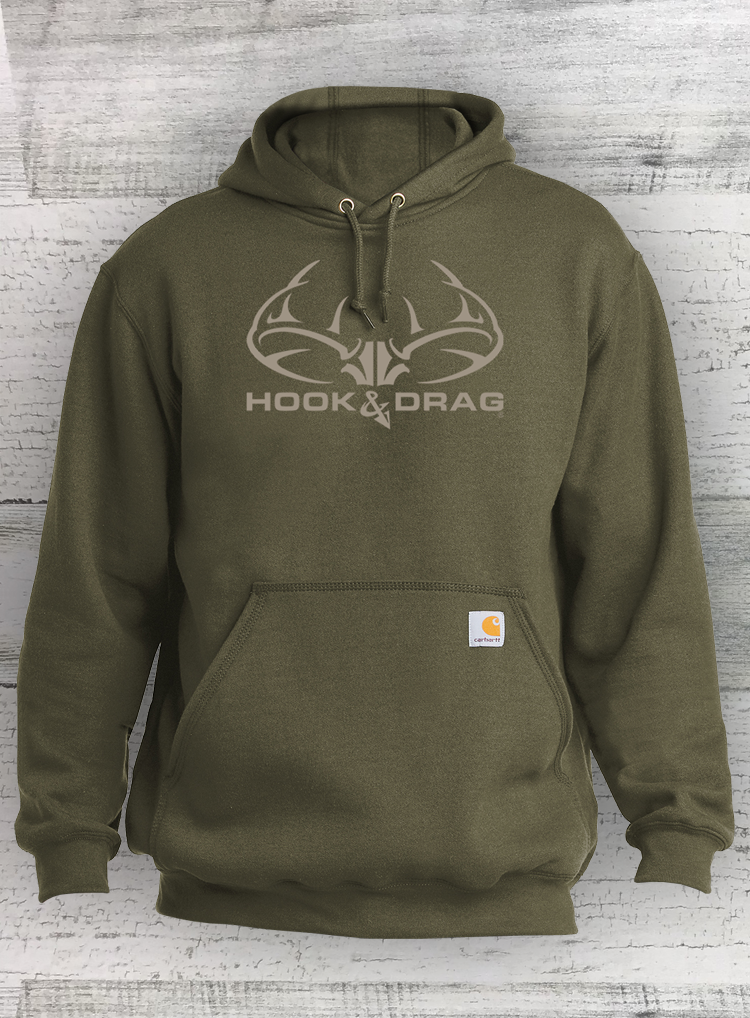 HD Big Buck Carhartt Midweight Hoodie
